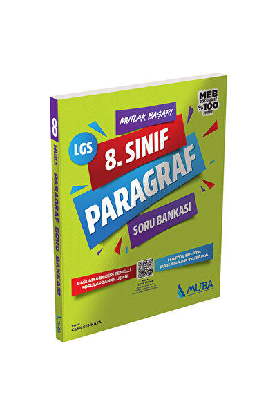 Muba Yayınları SRB8007 MB 8.Sınıf Paragraf Soru Bankası