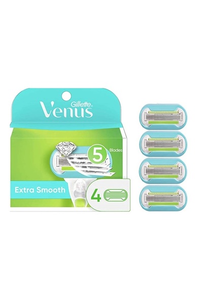 Gillette Spare set Venus Extra Smooth razor, 4 pcs
