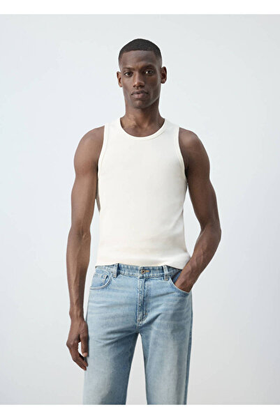 MANGO Man Slim fit pamuklu bluz
