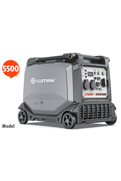 İBTAŞ LUTIAN LT5500iSE - 4.5 Kw Benzinli Marşlı İnvertör Sessiz Jeneratör 97 ...