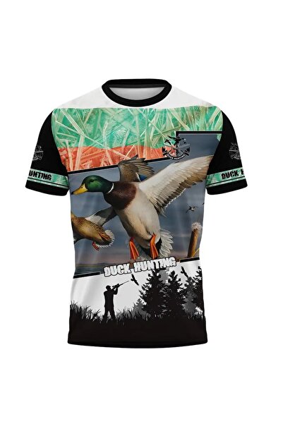 OEM Men's duck hunting t-shirt, short sleeve, multicolor F141