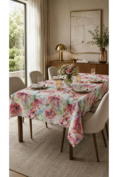 kesenegore Duck Fabric Liquid-Proof Stain-Resistant Tablecloth