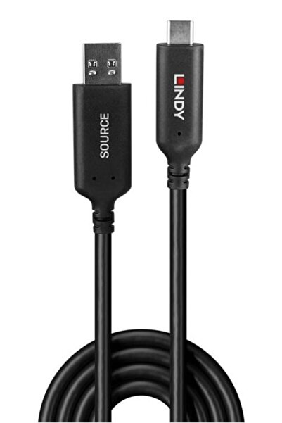 LİNDY Cablu hibrid USB 3.2 Gen 1 Tip A și C de 50m