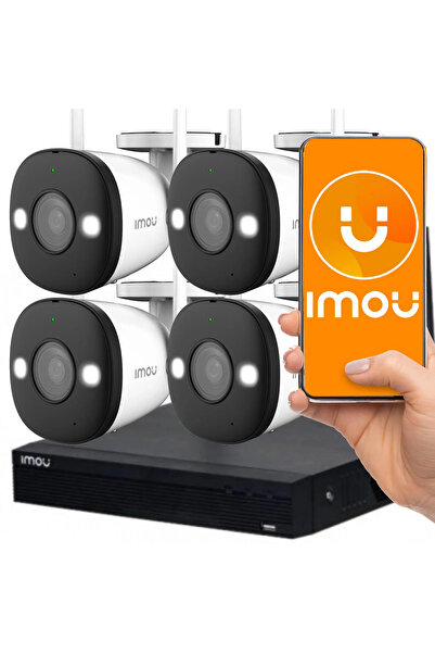 Imou ZESTAW WI-FI KIT- Pro KIT/NVR1104HS-W-S2/4-F22FE