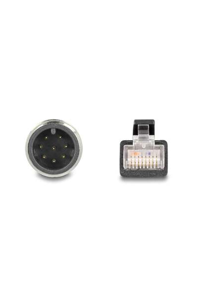 DELOCK Cablu M12 A-coded 8 pini tată la RJ45 tată PVC 5 m