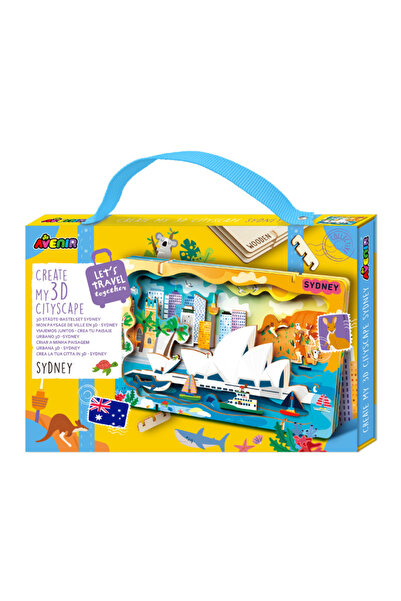 AVENİR Stw√≥rz pejza≈º miejski Sydney - puzzle drewniane 3D