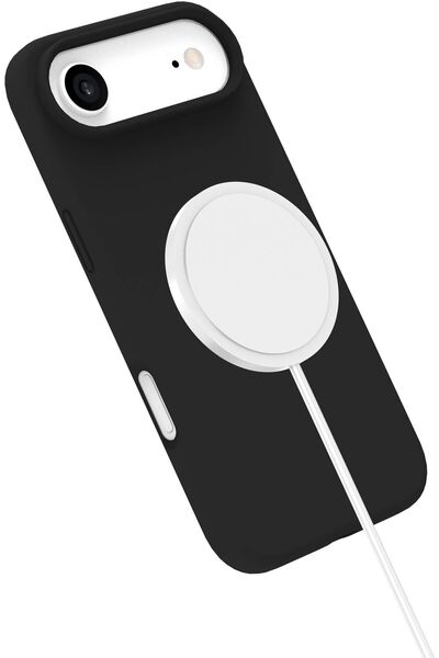 eSTUFF INFINITE (GRS) ROME Husă magnetică neagră pentru iPhone Air. Material:...