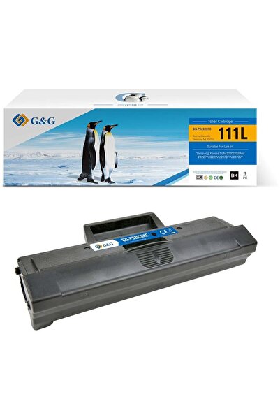 G&G Toner compatibil cu MLT-D111L, NT-PS2020XC, negru, 1800 de pagini, capaci...
