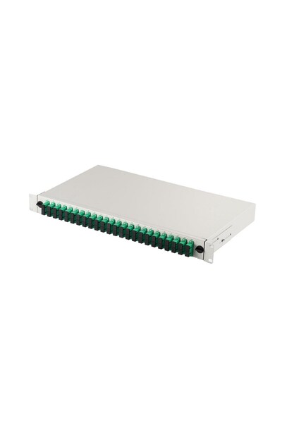 Digitus Panel krosowy FO z wyposa≈ºeniem 19'' 1U, 24x SC APC dx, OS2, pigtail...