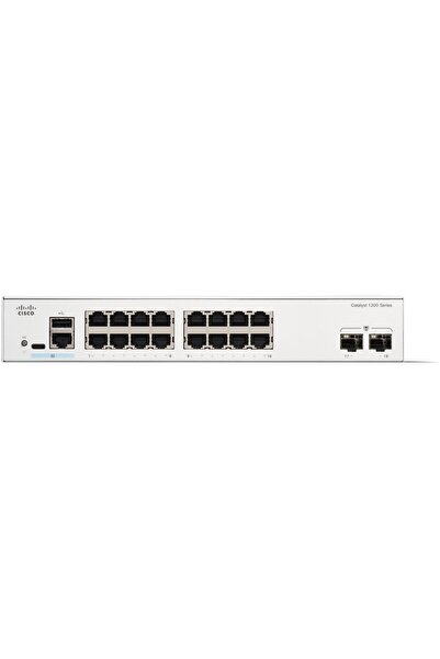 Cisco Systems Switch Cisco Catalyst C1200-16T-2G (16xGbE, 2xSFP, fără ventila...