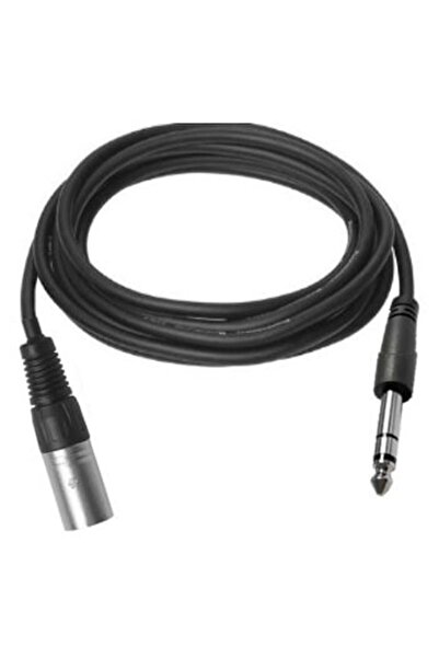 VivoLink Cablu XLR tată la Jack stereo 6.35mm, 1 metru.