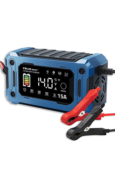 Qoltec Încărcător microprocesorat 12V 15A |   Sursă de alimentare cu funcție ...