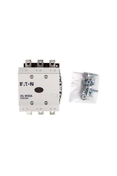 Eaton Contactor de putere 185A 3P 190-240V 190-240V AC/DC 2Z 2R DILM185A/22(R...