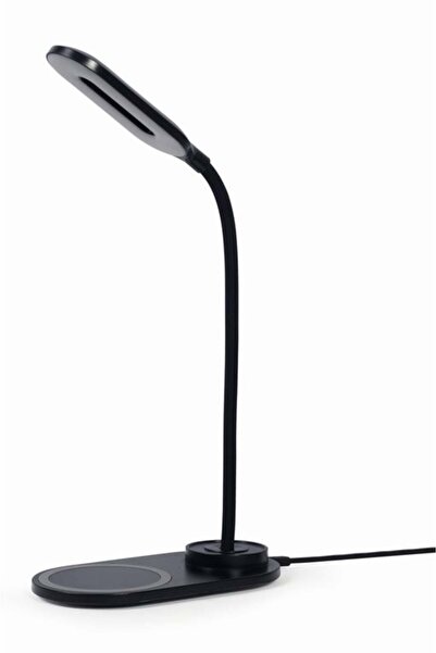 Gembird Lampă de birou cu încărcător wireless, gri/alb