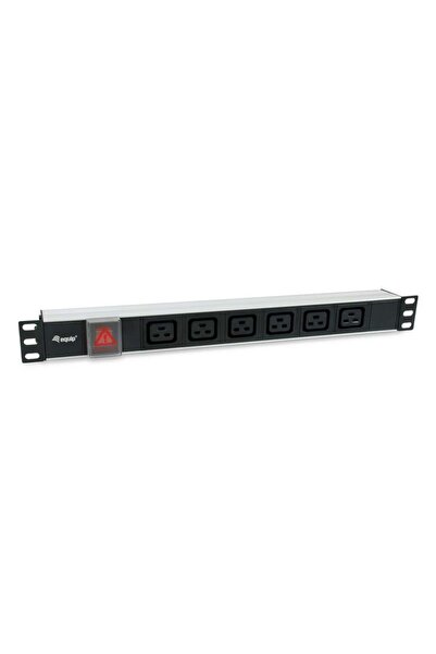 EQUIP Bară de alimentare 19 " 6xIEC C19+Întrerupător->St.ICE C20 Alu.