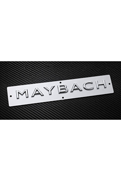 EP GARAJ OTOMOTİV MERCEDES MAYBACH Yazı Amblemi Krom Plastik Logo