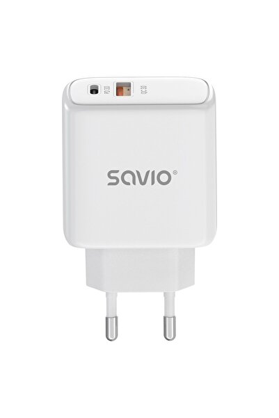 Savio ADAPTOR DE REȚEA 20W ÎNCĂRCARE RAPIDĂ POWER DELIVERY 3.0 LA-12