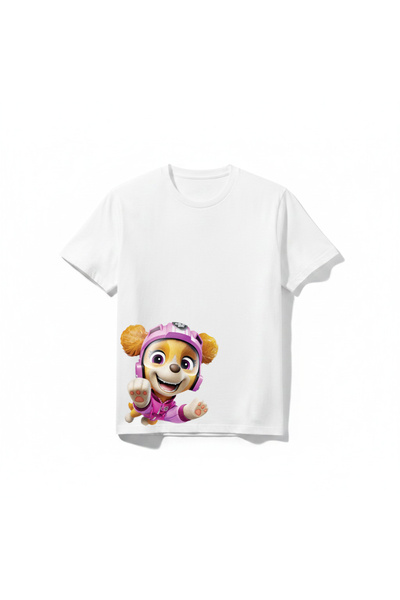 URBANTRENDSTORE Paw Patrol Skye prilagođeni dizajn unisex majica za devojčice...