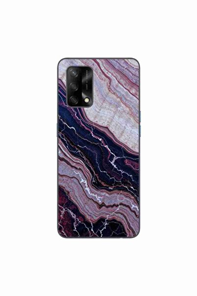 OEM Husa compatibila cu Oppo A74 4G Silicon Gel Tpu Model Amethyst Sand Marble