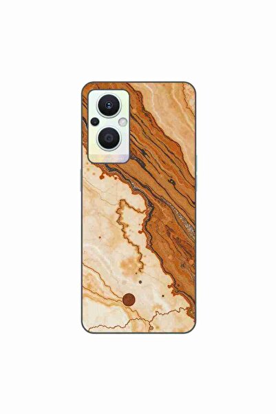 OEM Husa compatibila cu Oppo Reno7 Lite Silicon Gel Tpu Model Caramel Marble ...