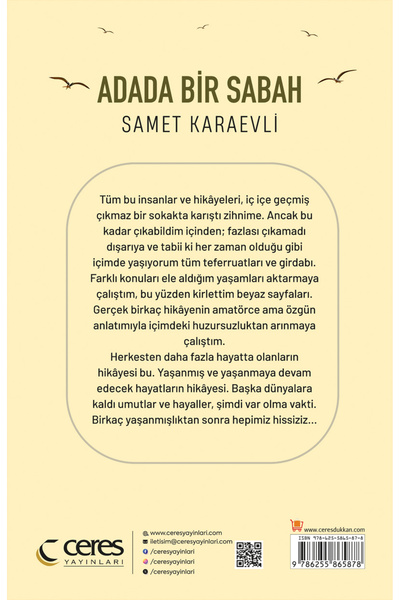 Ceres Yayınları Adada Bir Sabah Samet Karaevli