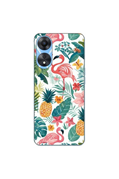 OEM Husa compatibila cu Oppo A78 5G (CPH2483) Silicon Gel Tpu Model Tropical ...
