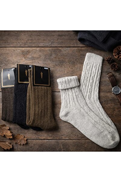 your trend socks 12 Pairs Men's Seamless Soft Wool Socks - Winter - Mixed Colors