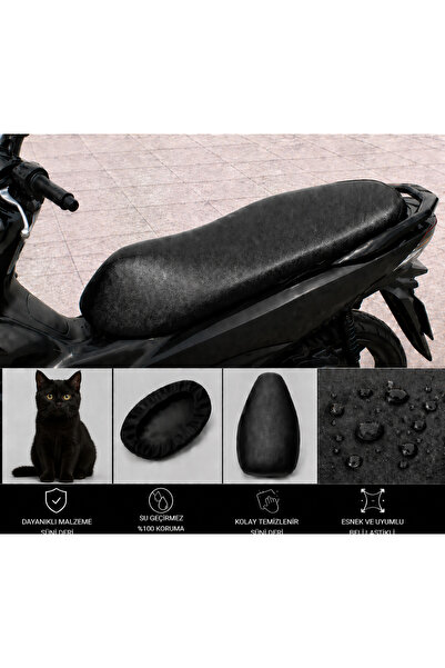 lawrenceshop Husa de protecție impermeabilă pentru șa motocicletei Yamaha XV950