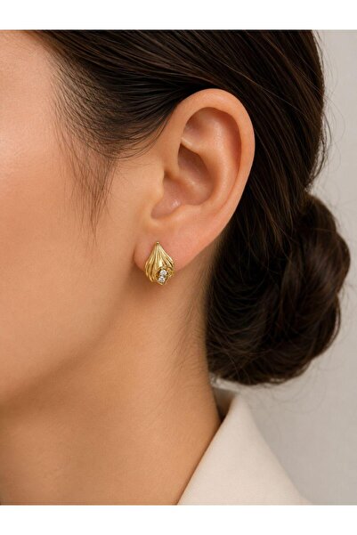 XUPING JEWELRY Zircon Stone Vintage Model Xuping Steel Earrings