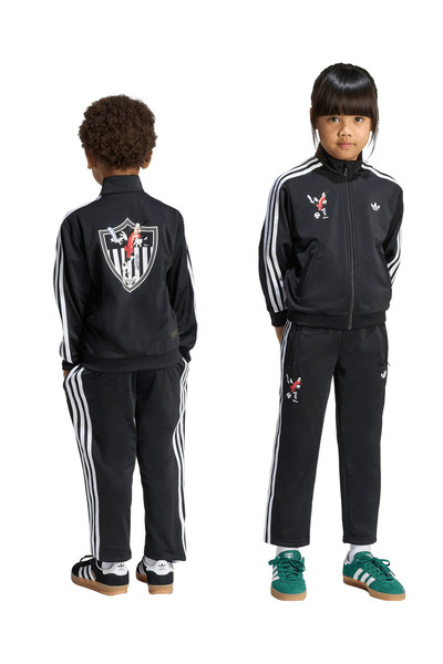 adidas Siyah Erkek Çocuk Baskılı Eşofman Takımı KC8433 FIREBIRD TS