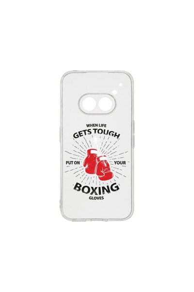 bestcase ¬Æ Husa Clear Silicon 2MM, Compatibila Cu Nothing Phone 2a, Boxing, ...
