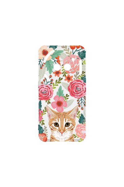 bestcase Husă Anti-șoc 1.5MM, Compatibilă cu Nothing Phone 2a, Pisică și Flor...