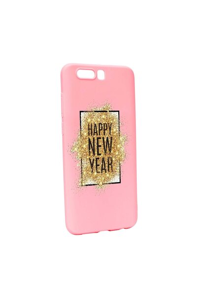 bestcase Husa de protectie Happy New Year pentru Huawei Honor 9, rezistenta l...