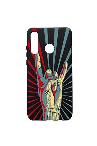 bestcase Husa de protectie Huawei P30 Lite, Rock, silicon, cu interiorul din ...