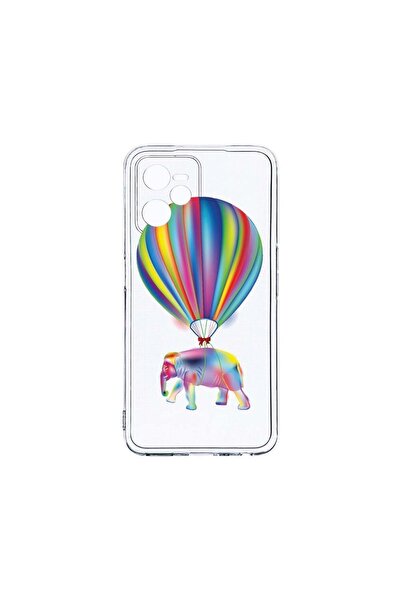 bestcase Husa BestCase¬Æ Clear Silicon 2MM, Compatibila Cu Realme C35, Rainbo...