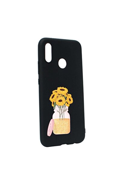 bestcase Husa Huawei P20 Lite, Sun Flower, rezistenta la uzura, anti-alunecar...