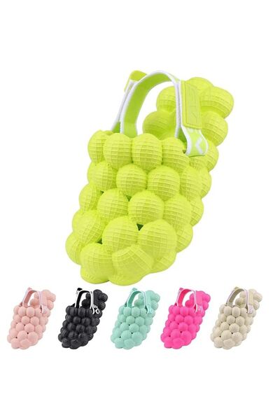 Pova Kids Bubble Slides with Heel Strap, Bubble Slipper for Boys and Girls, C...