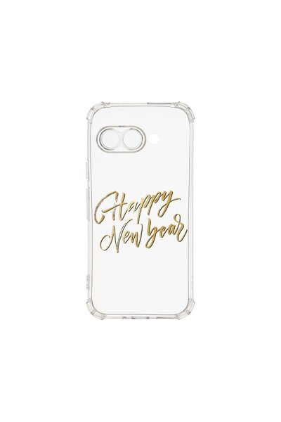 bestcase Husa pentru Google Pixel 9a, BestCase¬Æ Anti Shock 1.5MM, Happy New ...