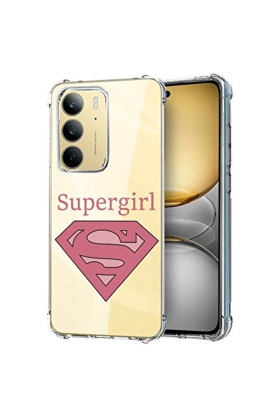 bestcase ¬Æ Husa pentru Realme C75, Anti Shock 1.5MM, Supergirl, Protectie ca...