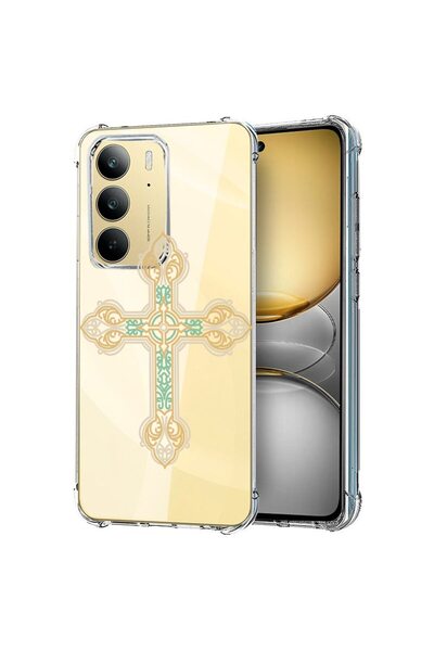 bestcase ¬Æ Husa pentru Realme C75, Anti Shock 1.5MM, Cross, Protectie camera...