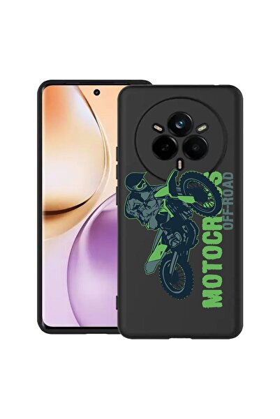 bestcase ¬Æ Husa pentru Realme 14 Pro Plus 5G, Motocross, Slim Silicon 0.8MM,...