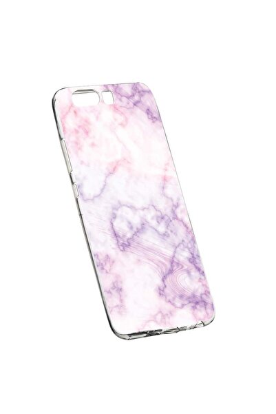 bestcase Husa Silicon, Transparent, Slim, Marble, 129, Huawei Y6 2018
