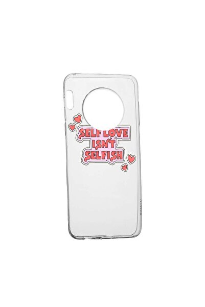 bestcase Husa de protectie cu mesaj Self Love, pentru Huawei Mate 30, reziste...