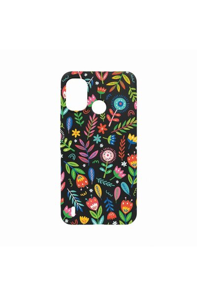 bestcase Θήκη, Συμβατή με Nokia C31, Χαρούμενα Λουλούδια, Ανθεκτική στη φθορά...
