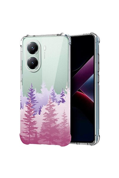 bestcase Съвместим калъф за Poco X7 Pro 5G, Удароустойчив 1.5ММ, Утринни свет...