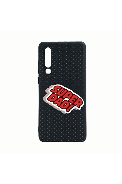 bestcase Husa Huawei P30, Super Dad, rezistenta la uzura, anti-alunecare, din...