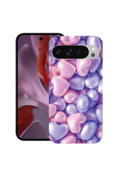 bestcase ¬Æ Husa pentru Google Pixel 10 Pro XL cu Design Colored Hearts, TPU ...