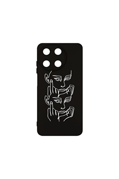 bestcase Премиум силиконов калъф, съвместим с Realme 11 4G, FU, тънък 1.2 мм,...