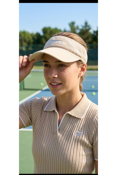 Kervan Pazar Women's Knitwear Flexible Tennis, Golf, Running Sports Written V...