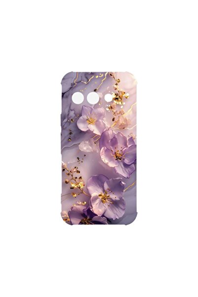 bestcase ¬Æ Husa Anti Shock Съвместим с Google Pixel 9a, Флорален - Естетична...